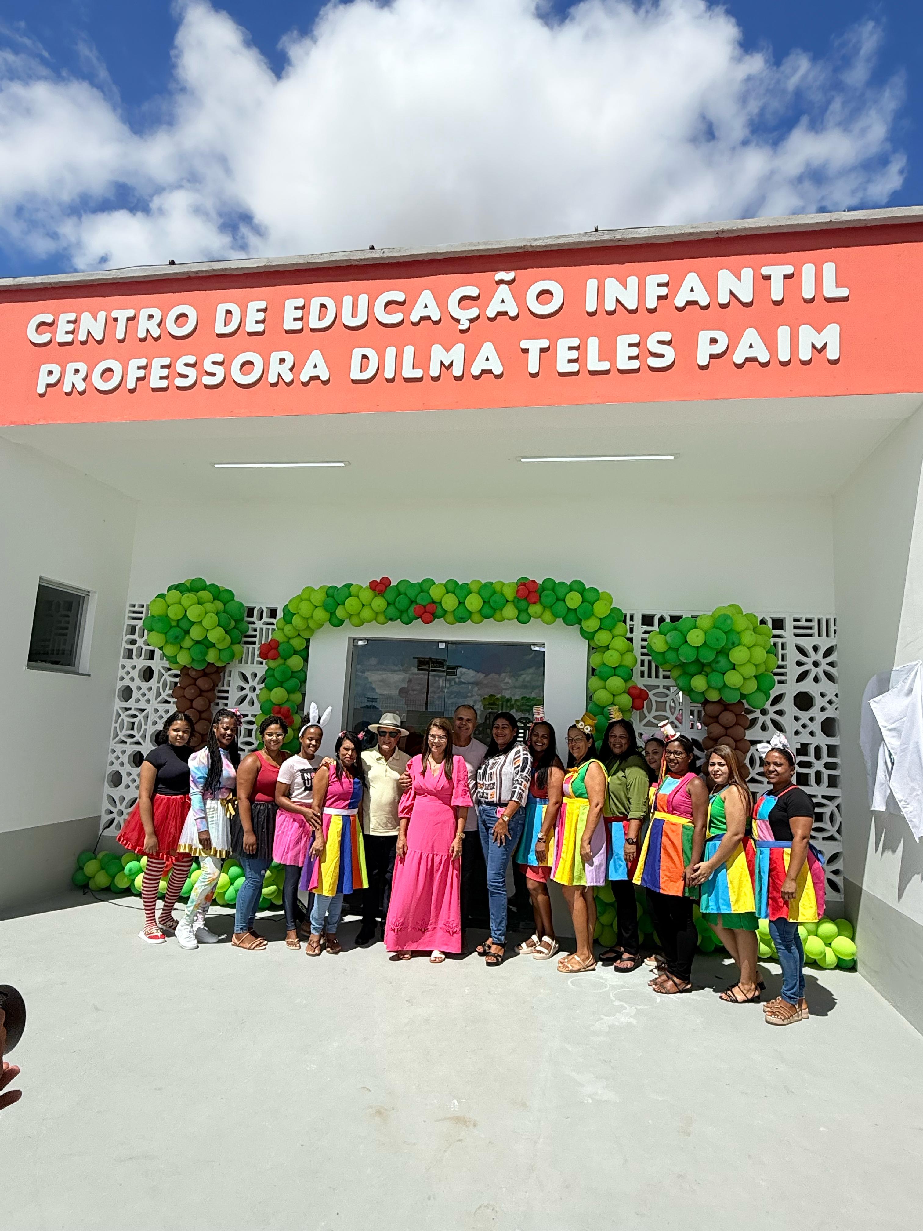 Prefeitura de Lamarão inaugura Centro de Educação Infantil Professora Dilma Teles Paim